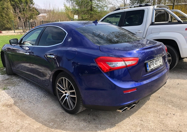 Maserati Ghibli cena 75000 przebieg: 235000, rok produkcji 2015 z Radom małe 191